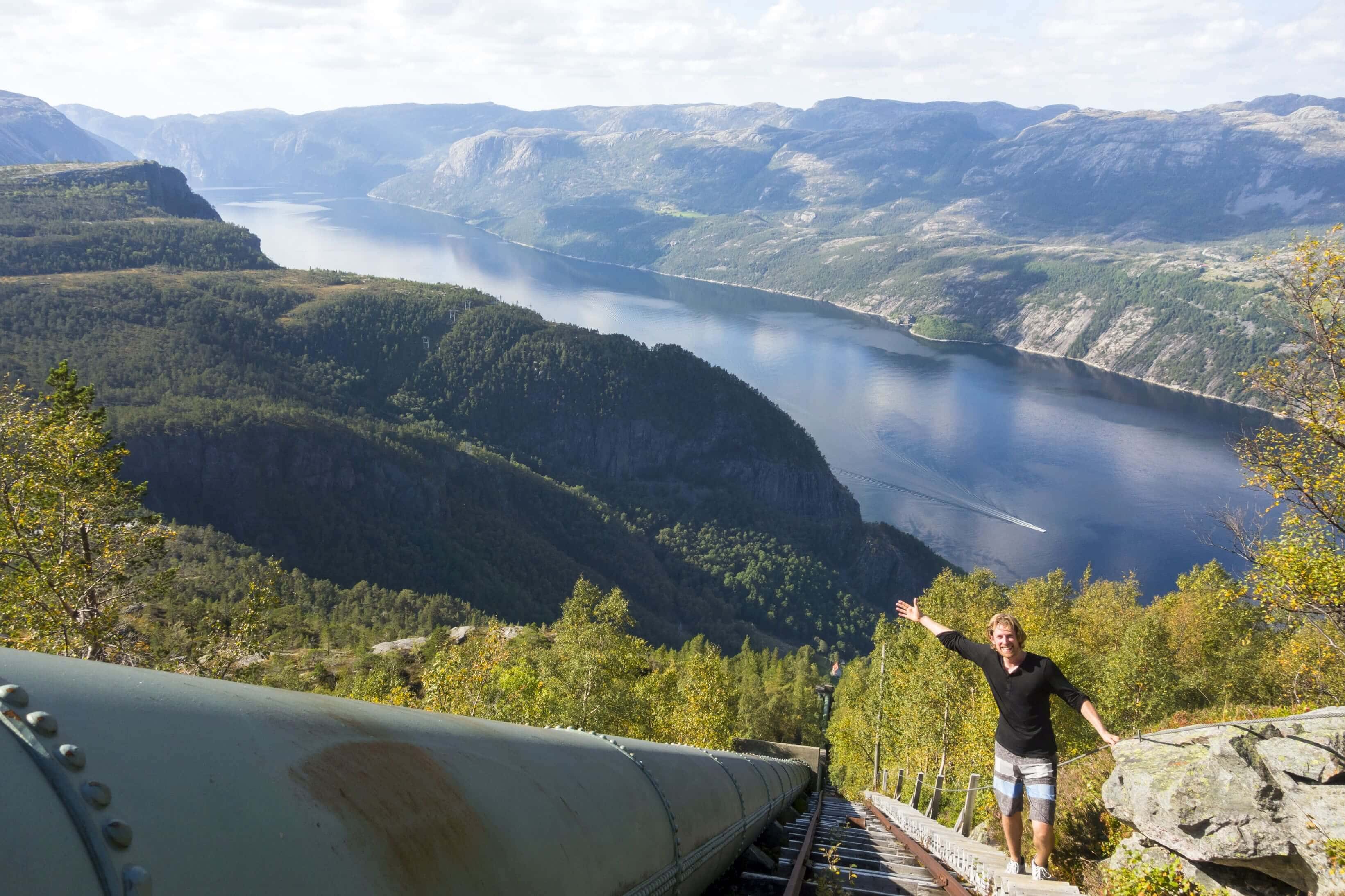 Hiking in Flørli