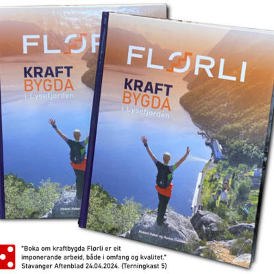 Flørli boka - Kraft Bygda i Lysefjorden